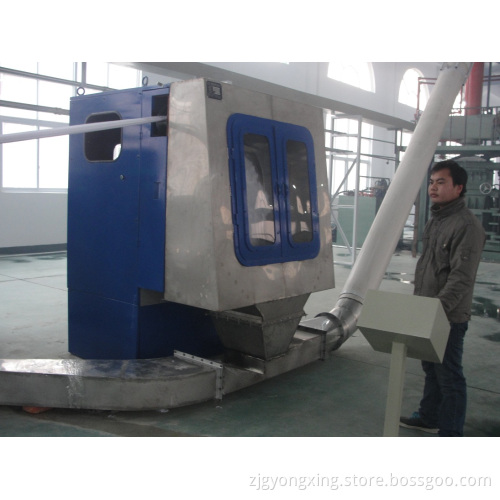 Cutter of PP Fiber Line